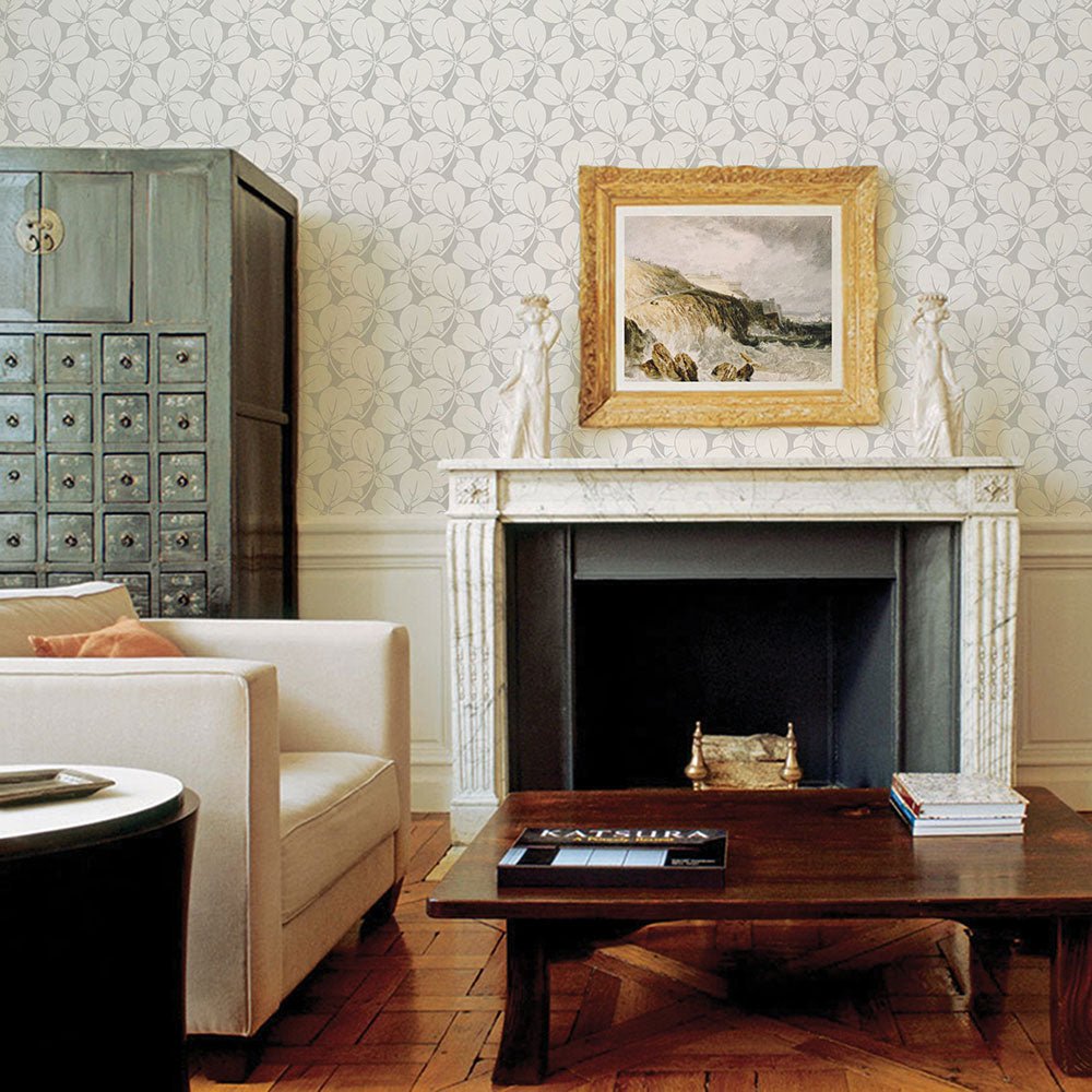 Robert Wallpaper - Grey - A Street Prints - FD26107 - Premier Wallcovering