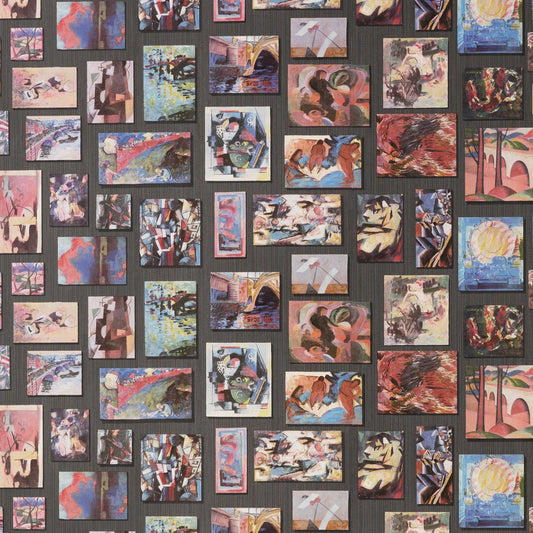 Rockefeller Wallpaper - Multi - Andrew Martin - MUSROMUA - Premier Wallcovering