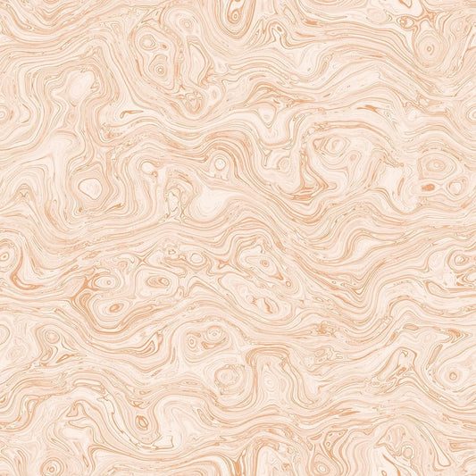 Rockpool Marble Wallpaper - Lady Coral - LAN100317 - Lucie Annabel - Premier Wallcovering