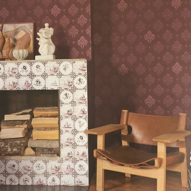 Rococo Heritage Wallpaper - Rich Green - K & K - 600416 - Premier Wallcovering