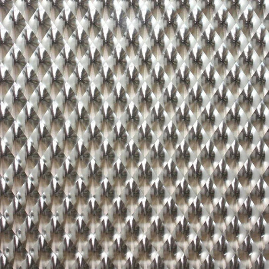 Rombico Wallpaper - Silver - Osborne & Little - W6037-01 - Premier Wallcovering