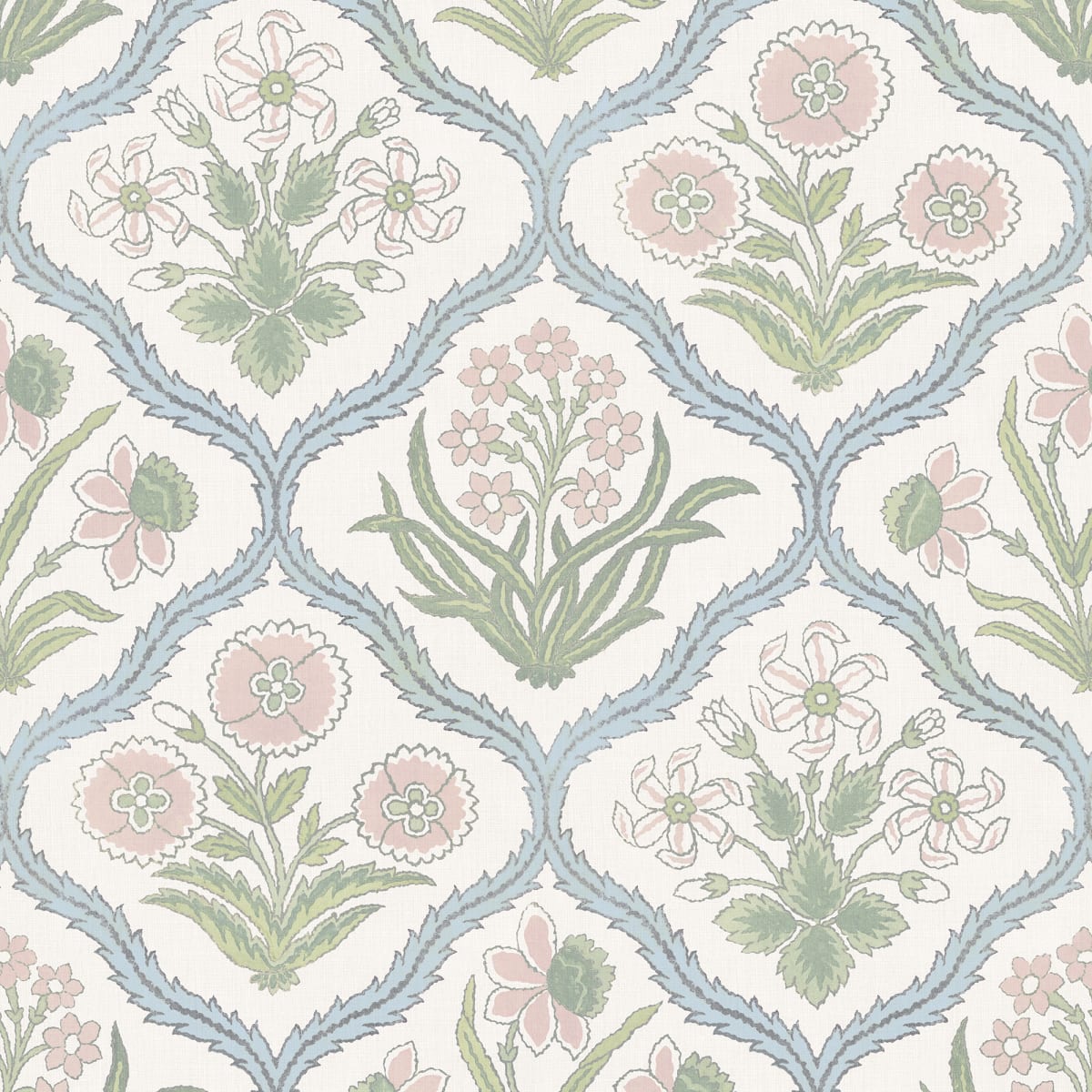 Rosa Wallpaper - Pastel - Sandberg - S10827 - Premier Wallcovering