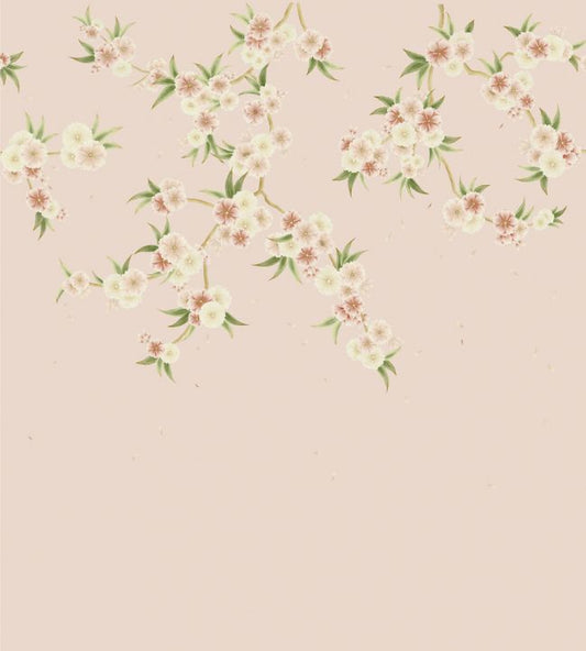 Rosa Wallpaper - Blush Pearl/Peony/Meadow - HDHW112887 - Harlequin - Premier Wallcovering