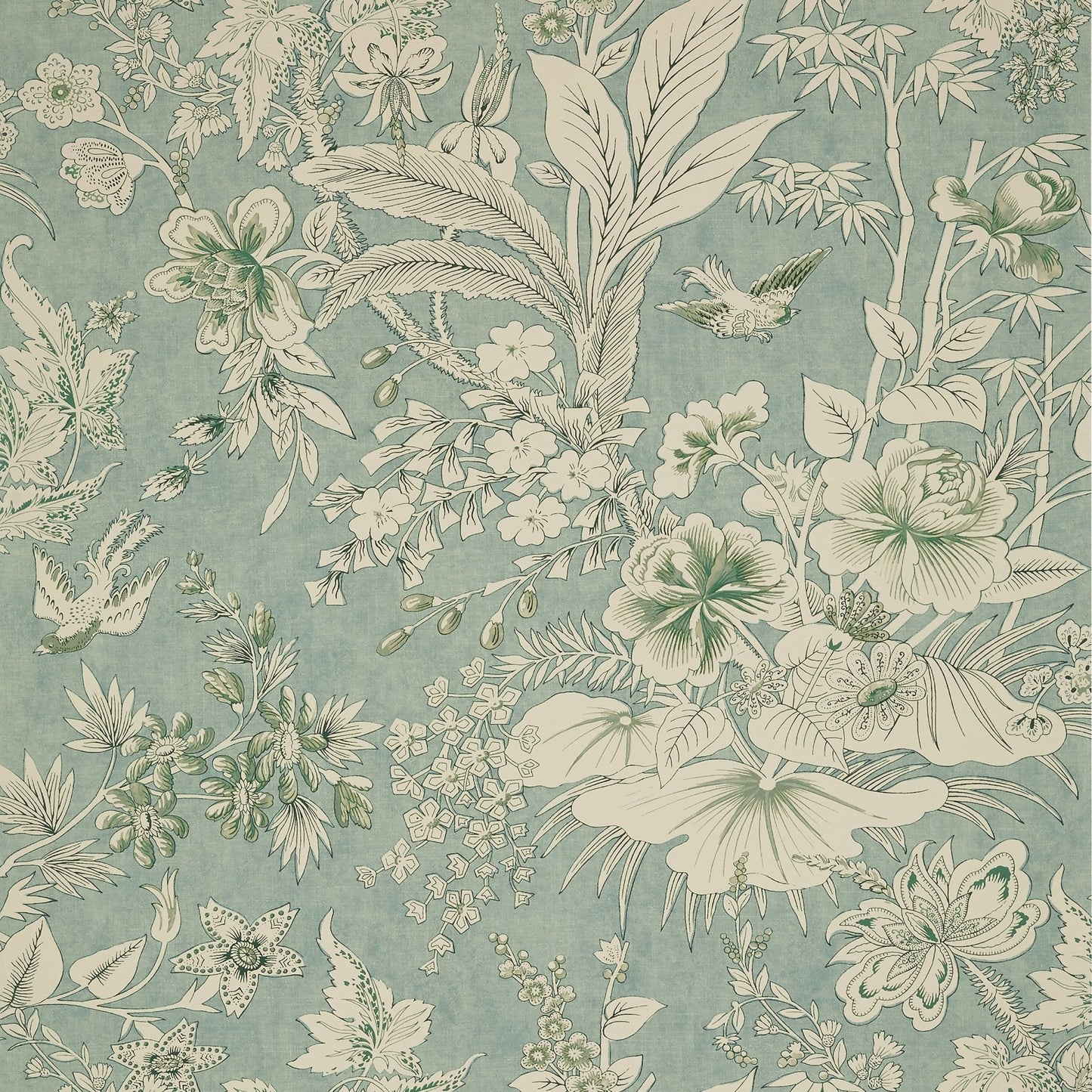 Rosalind Wallpaper - Mist - Thibaut - T13603 - Premier Wallcovering