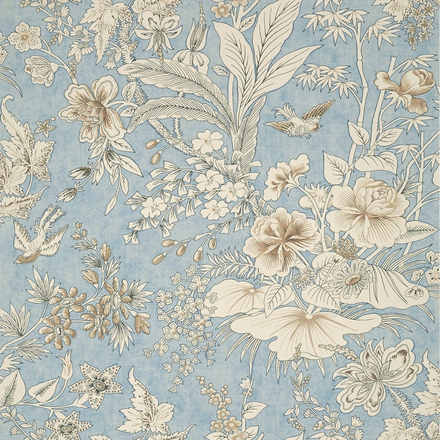 Rosalind Wallpaper - Spa Blue - Thibaut - T13604 - Premier Wallcovering