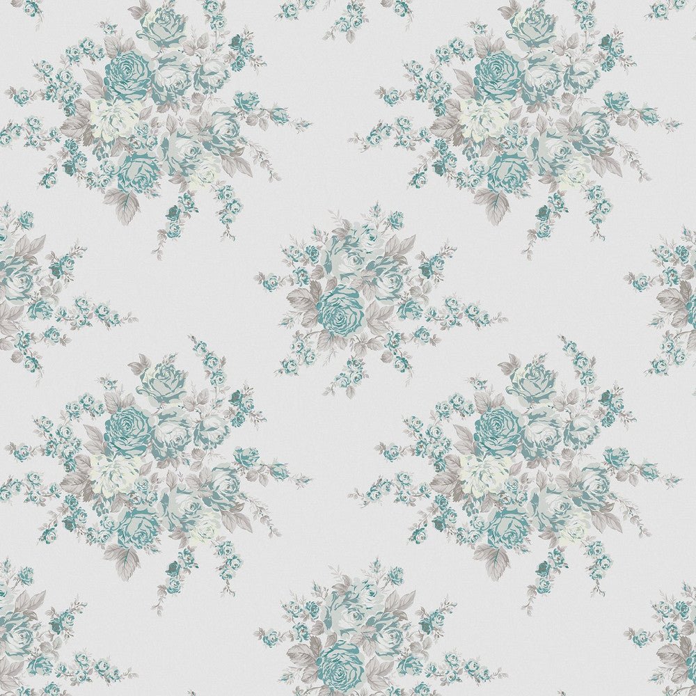 Rose Blossom Wallpaper - Shabby Chic - 125134 - Premier Wallcovering