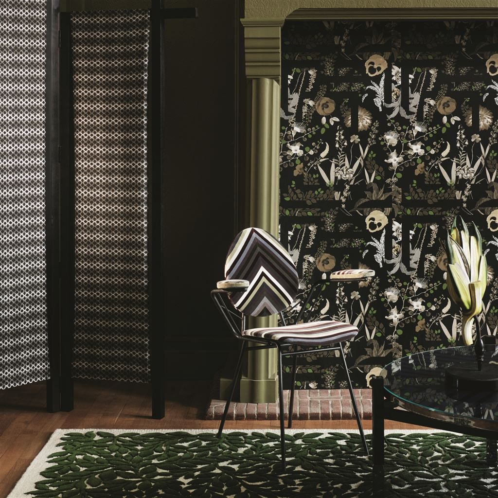 Rosee Du Matin Fabric - Roseau - Christian Lacroix - FCL7030/01 - Premier Wallcovering
