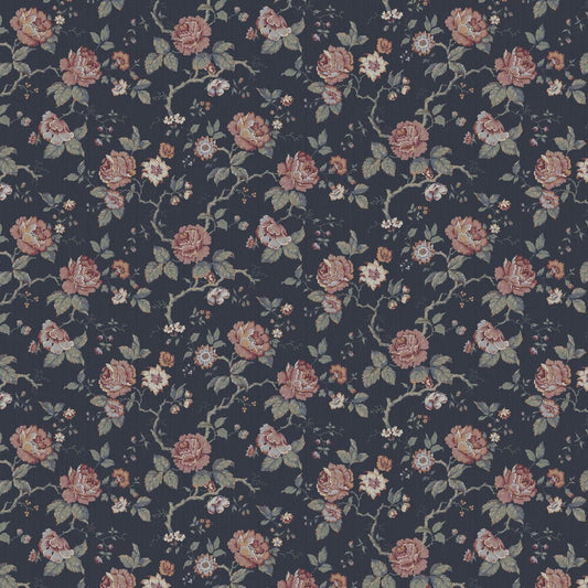 Rosentrad Wallpaper - Charcoal - Boråstapeter - 4825 - Premier Wallcovering