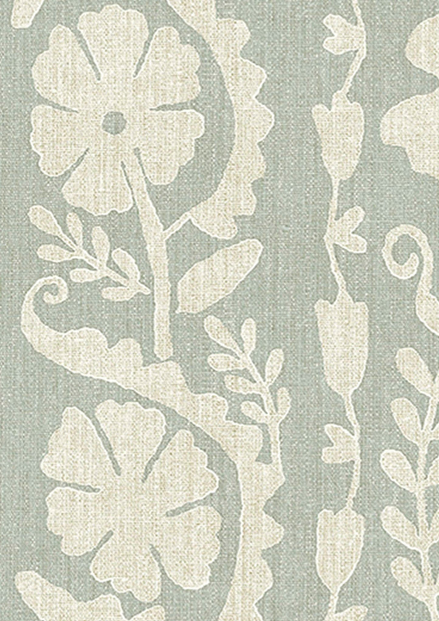 Rosetta Wallpaper - Mistletoe - Lewis & Wood - Premier Wallcovering
