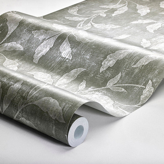 Rosewood Night Wallpaper - Grey - Boråstapeter - 4269 - Premier Wallcovering