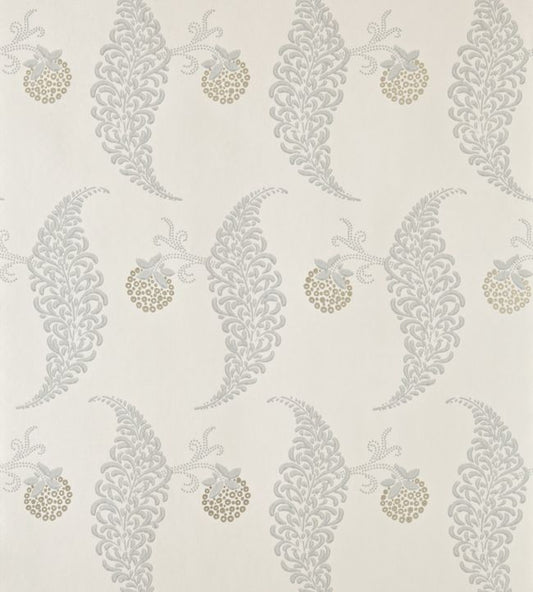 Rosslyn Wallpaper - Gray - 1908 - Farrow & Ball - Premier Wallcovering