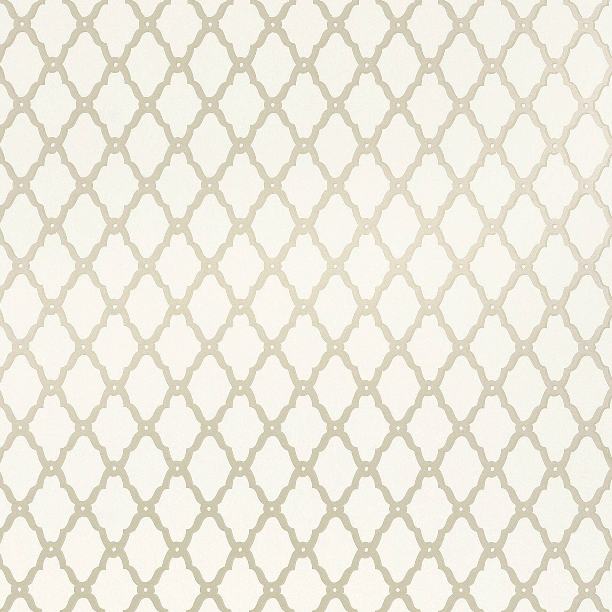 Rothbury Trellis Wallpaper - Linen - Thibaut - T1816 - Premier Wallcovering