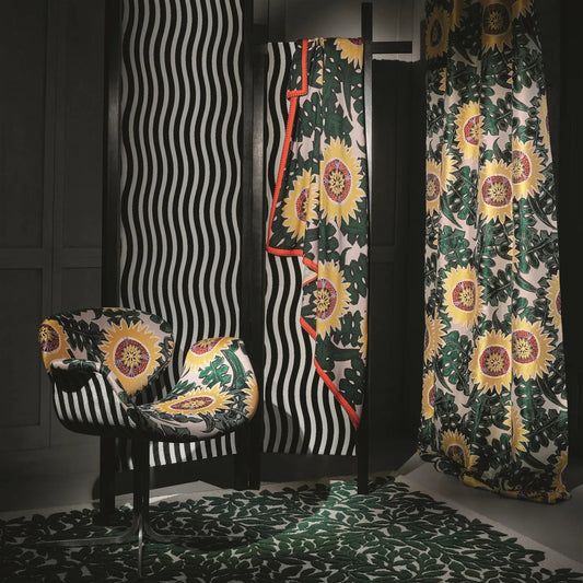 Roubine Fabric - Taureau - Christian Lacroix - FCL7088/01 - Premier Wallcovering