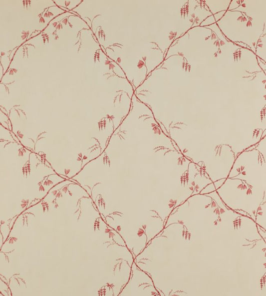 Roussillon Wallpaper - Red - Colefax & Fowler - 07971/01 - Premier Wallcovering