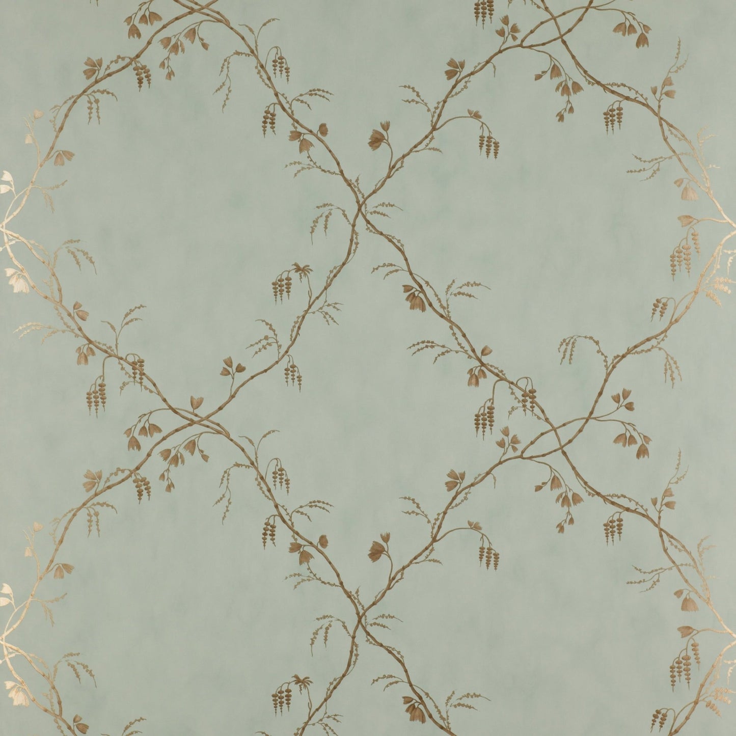 Roussillon Wallpaper - Aqua - Colefax & Fowler - 07971/04 - Premier Wallcovering
