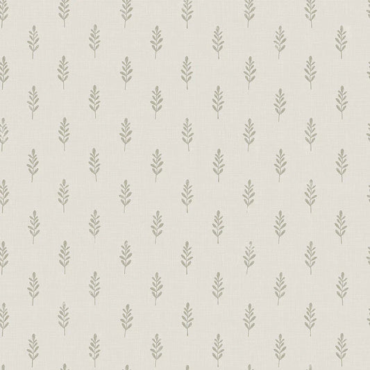 Rowan Wallpaper - Natural - LAN100143 - Lucie Annabel - Premier Wallcovering