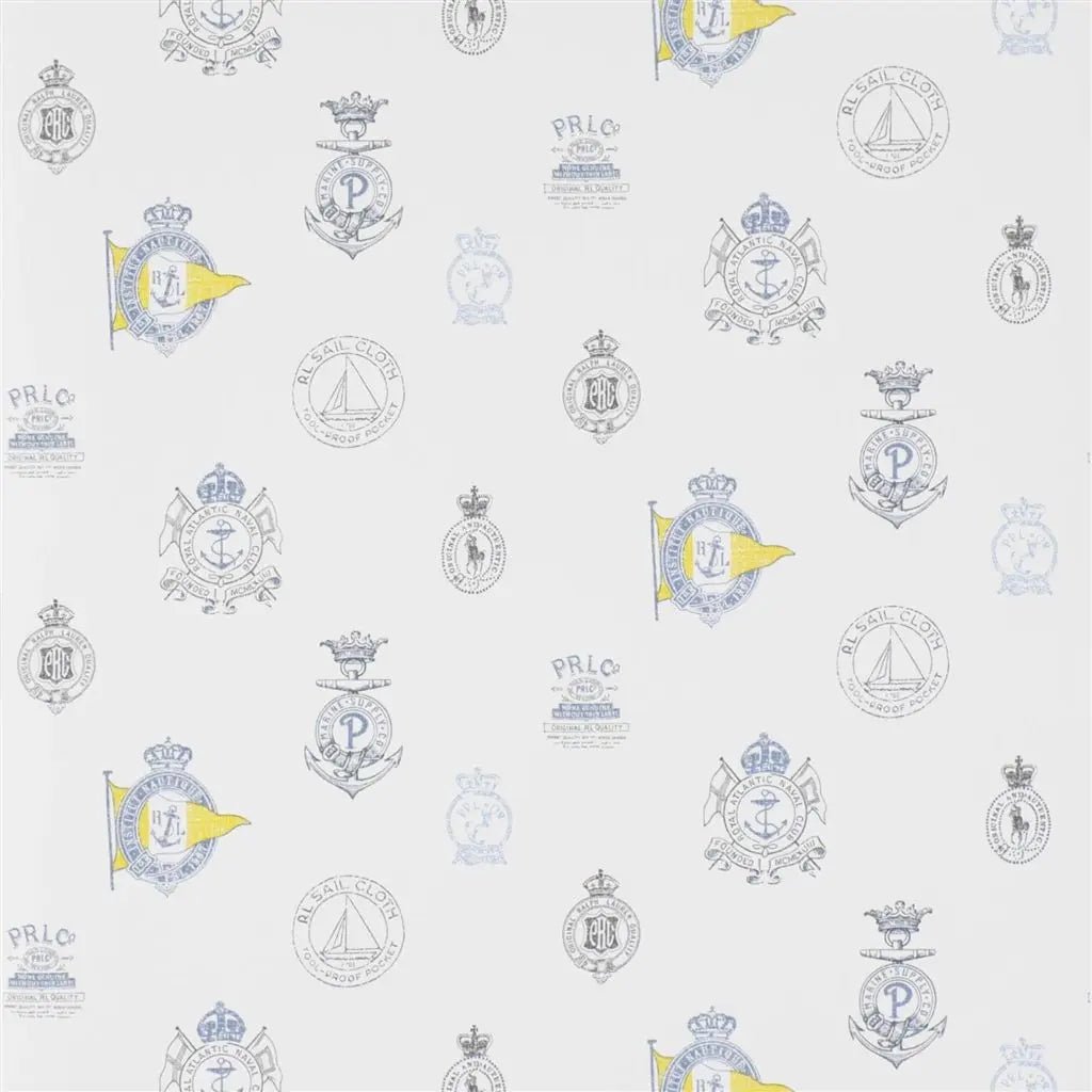 Rowthorne Crest Wallpaper - Top Brass - Ralph Lauren - PRL032/02 - Premier Wallcovering