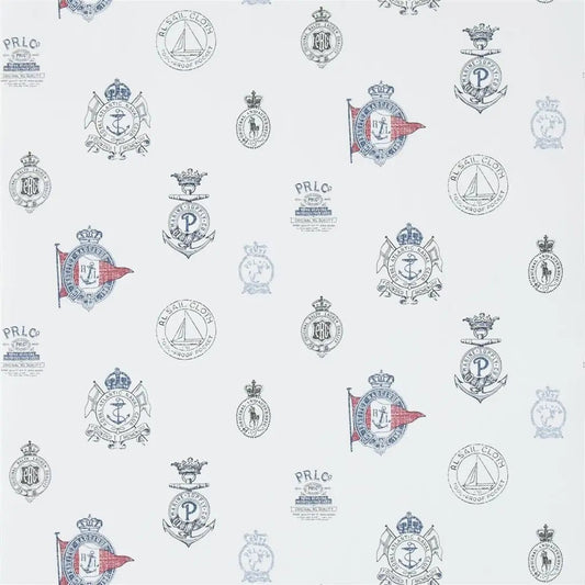 Rowthorne Crest Wallpaper - Captain - Ralph Lauren - PRL032/01 - Premier Wallcovering