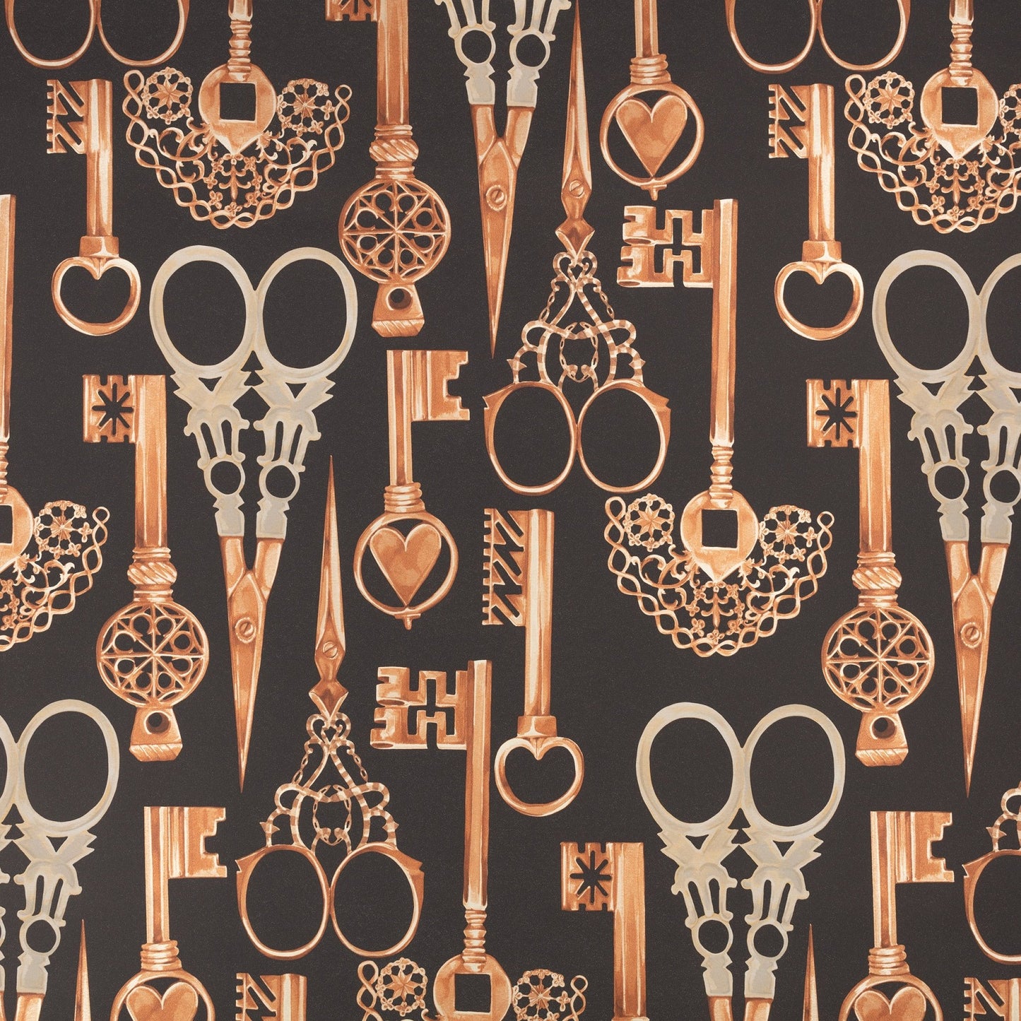 Roxanne Wallpaper - Kohl - Romo - Temperley London - W451/07 - Premier Wallcovering