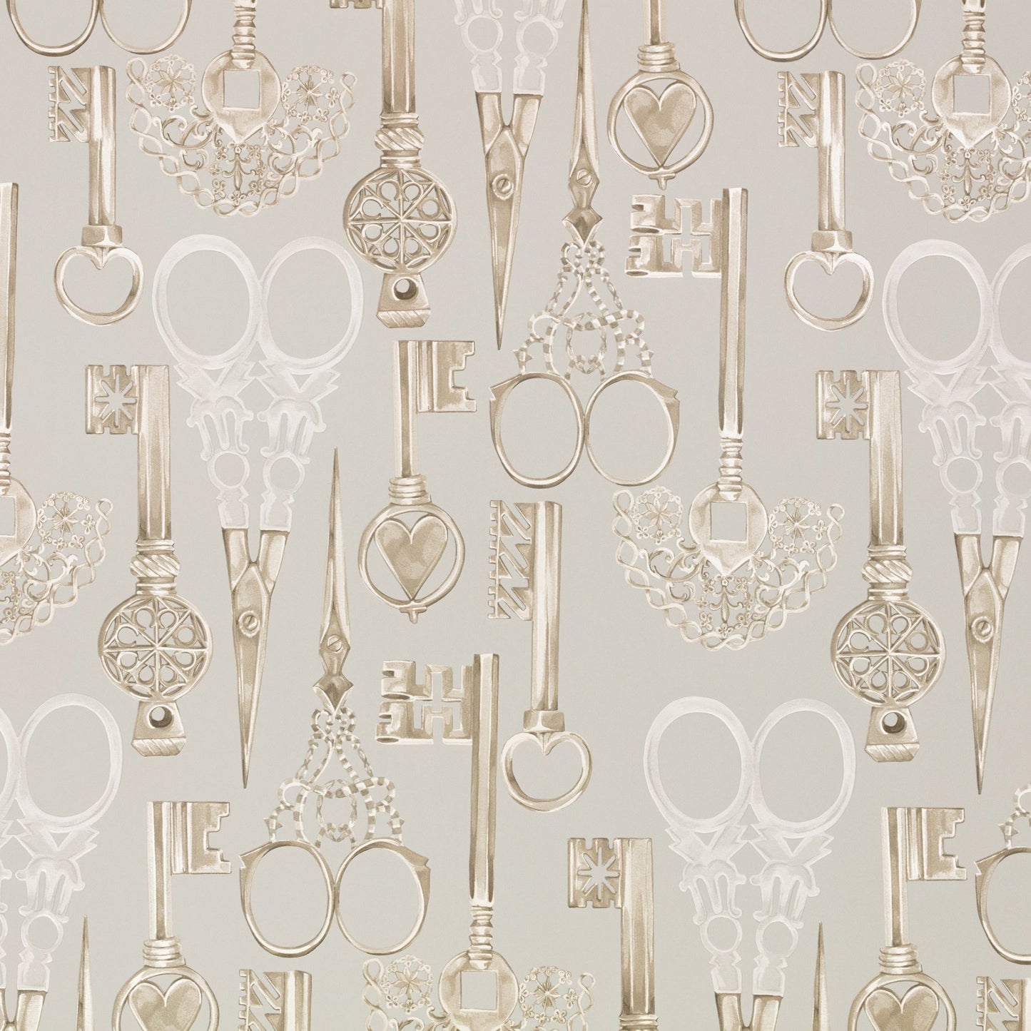 Roxanne Wallpaper - Moonstone - Romo - Temperley London - W451/02 - Premier Wallcovering
