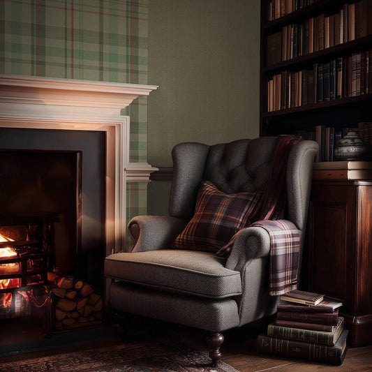 Royal Herringbone Wallpaper - Mint - Lucie Annabel - LAN100475 - Premier Wallcovering