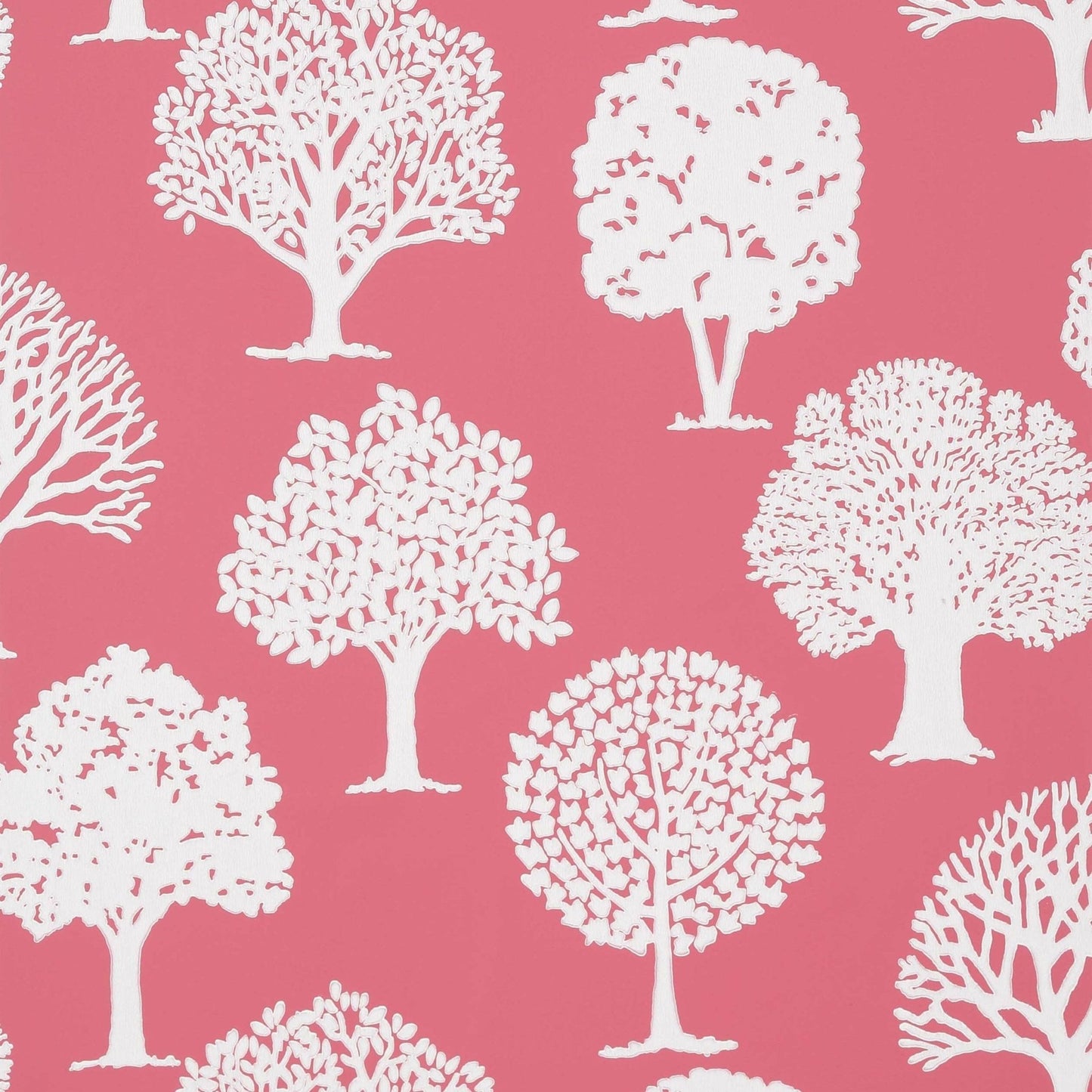 Russell Square Wallpaper - Raspberry - Thibaut - T35111 - Premier Wallcovering