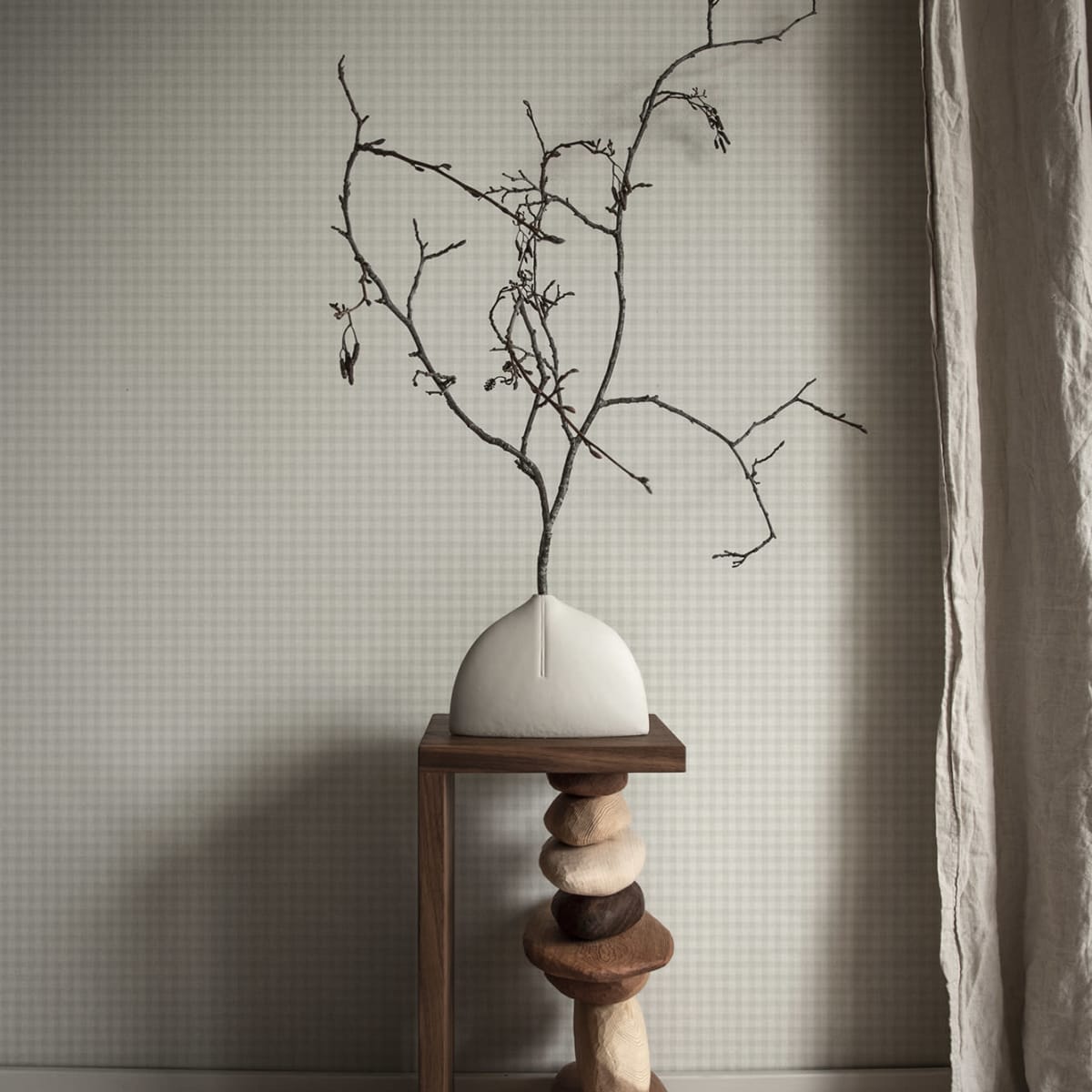 Ruta Wallpaper - Garden Green - Sandberg - S10318 - Premier Wallcovering