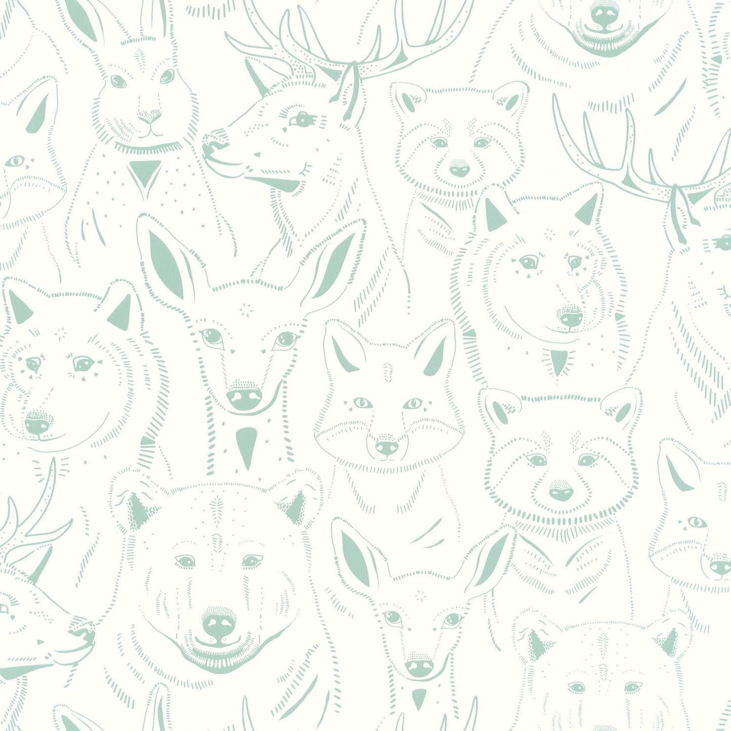 S 'amuser Wallpaper - Menthe - Caselio - 103527001 - Premier Wallcovering