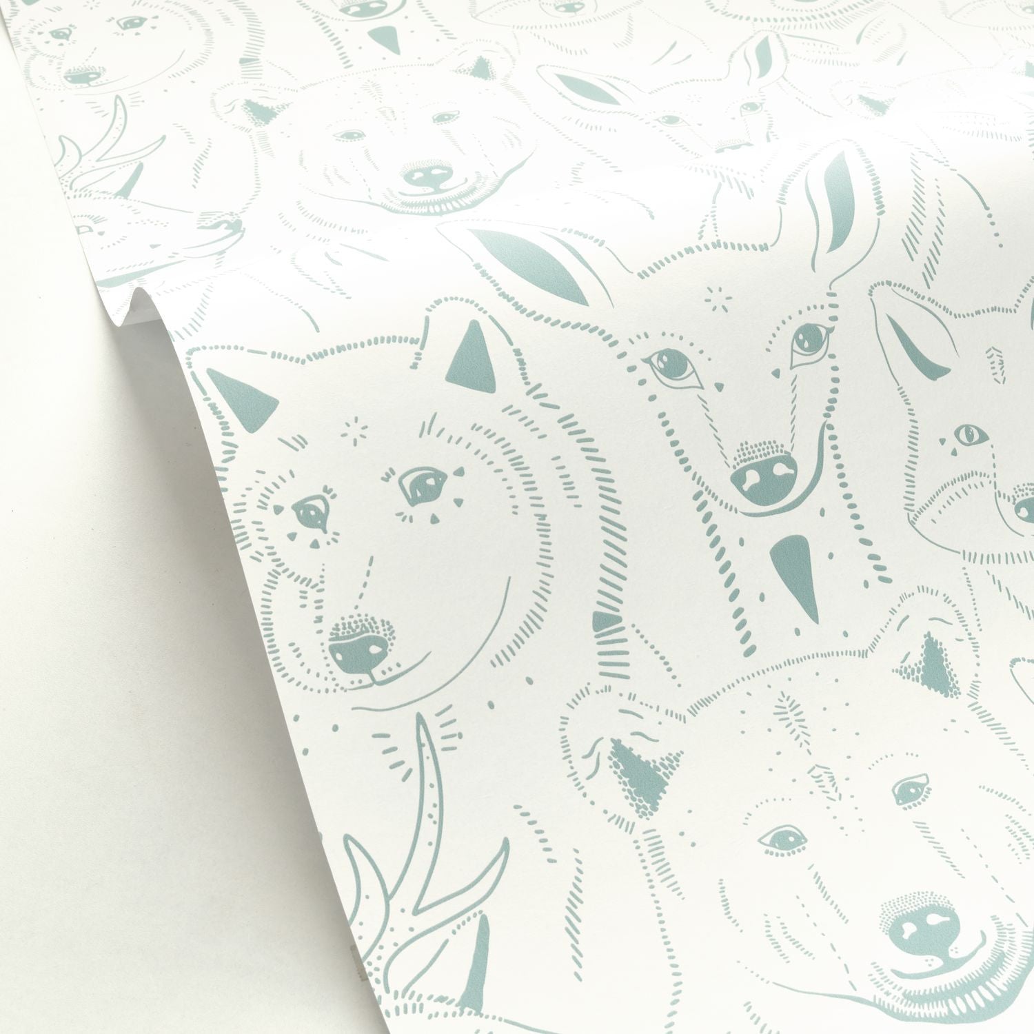 S 'amuser Wallpaper - Menthe - Caselio - 103527001 - Premier Wallcovering