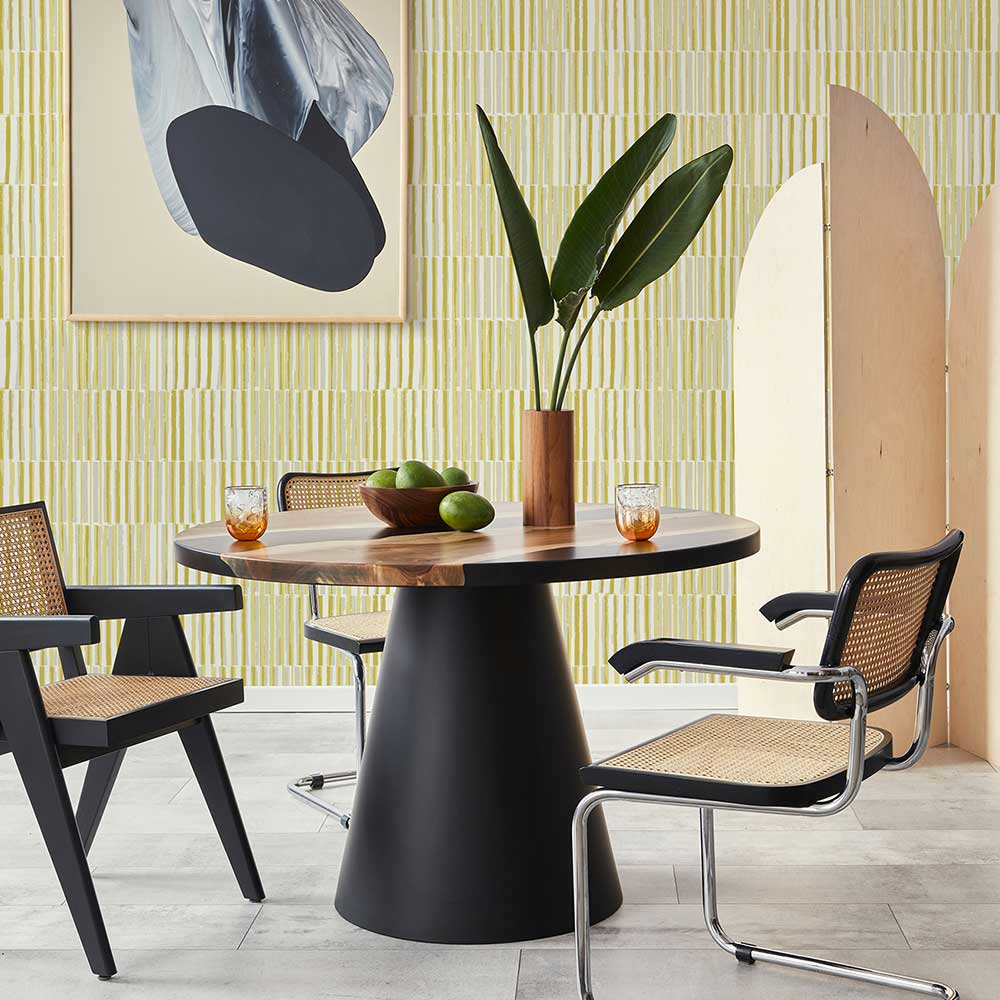 Sabah Wallpaper - Yellow - A Street Prints - FD26416 - Premier Wallcovering