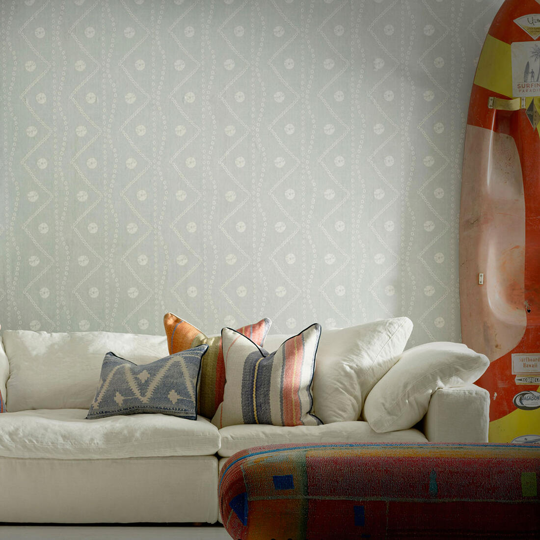 Sabra Wallpaper - Dusk - Andrew Martin - CASSADU - Premier Wallcovering