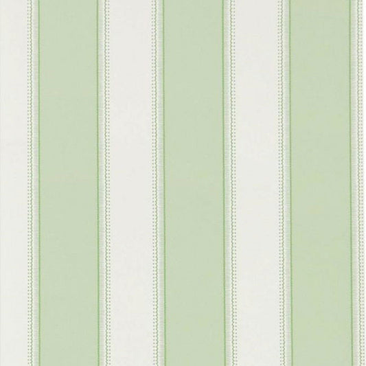 Sackville Stripe Wallpaper - Green - Nina Campbell - NCW4492-01 - Premier Wallcovering