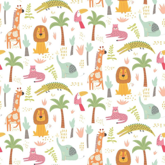 Safari Boogie Wallpaper - Fruit Salad - Hoopla Walls - HWA1292W - Premier Wallcovering