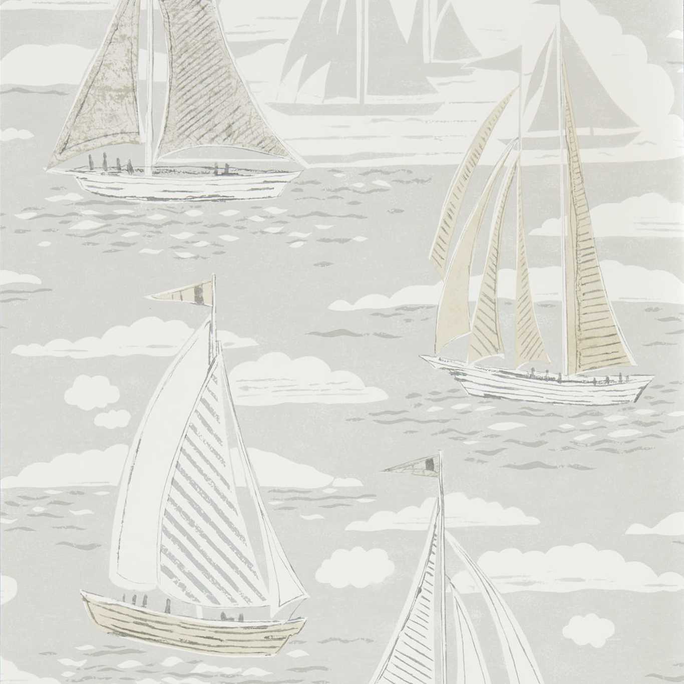 Sailor Wallpaper - Gull - Sanderson - DCOA216570 - Premier Wallcovering