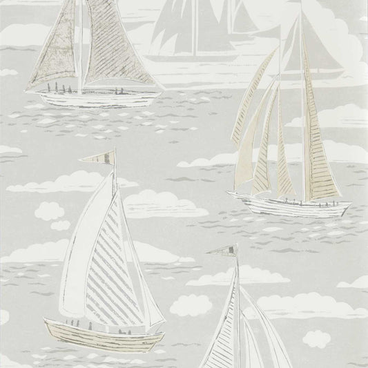 Sailor Wallpaper - Gull - Sanderson - DCOA216570 - Premier Wallcovering