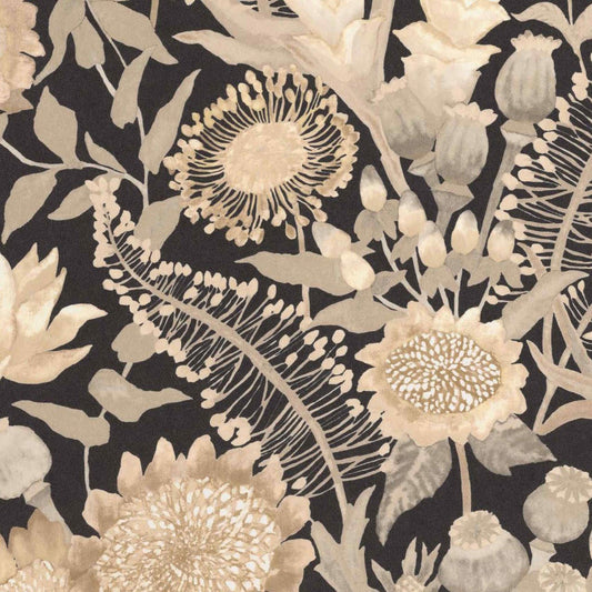 Saint-Paul De Vence Echappee Belle Wallpaper - Ficelle / Ardoise - Casadeco - 89811909 - Premier Wallcovering