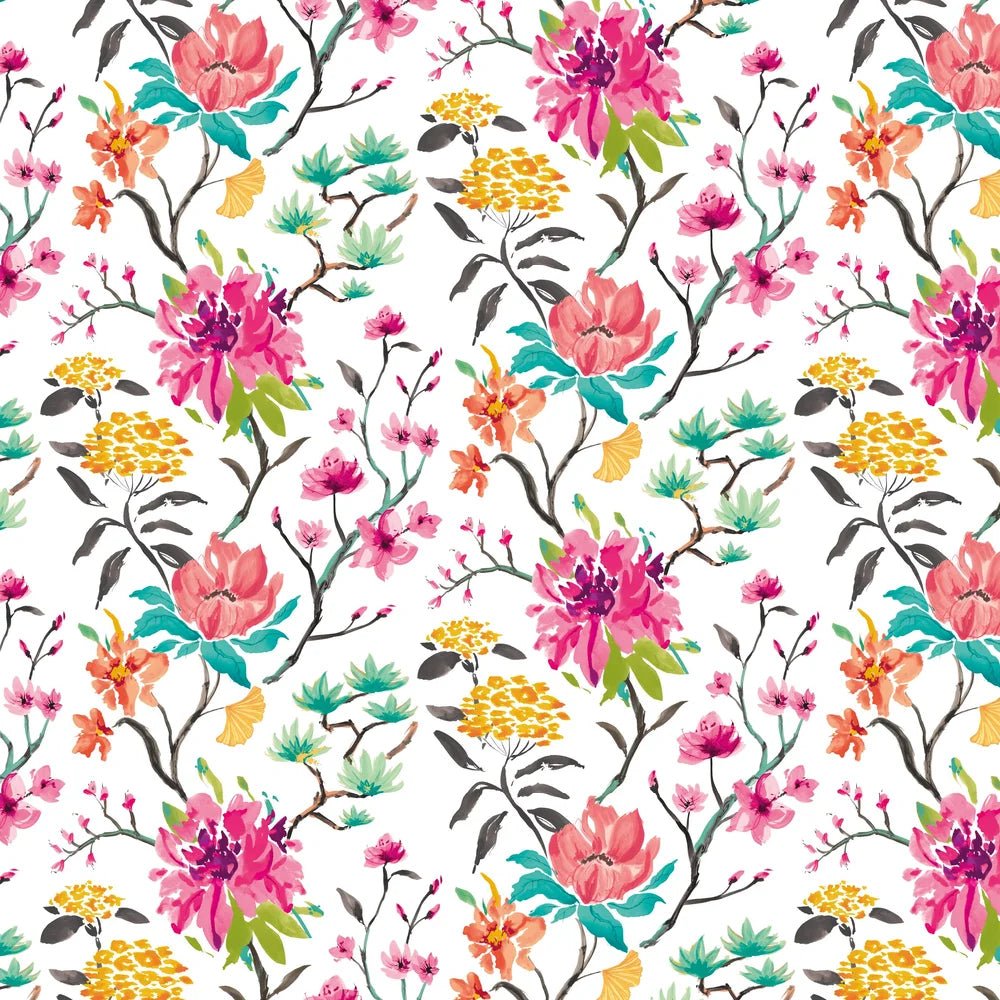 Saku Wallpaper - Cherry Blossom - Ohpopsi - HAN50153W - Premier Wallcovering