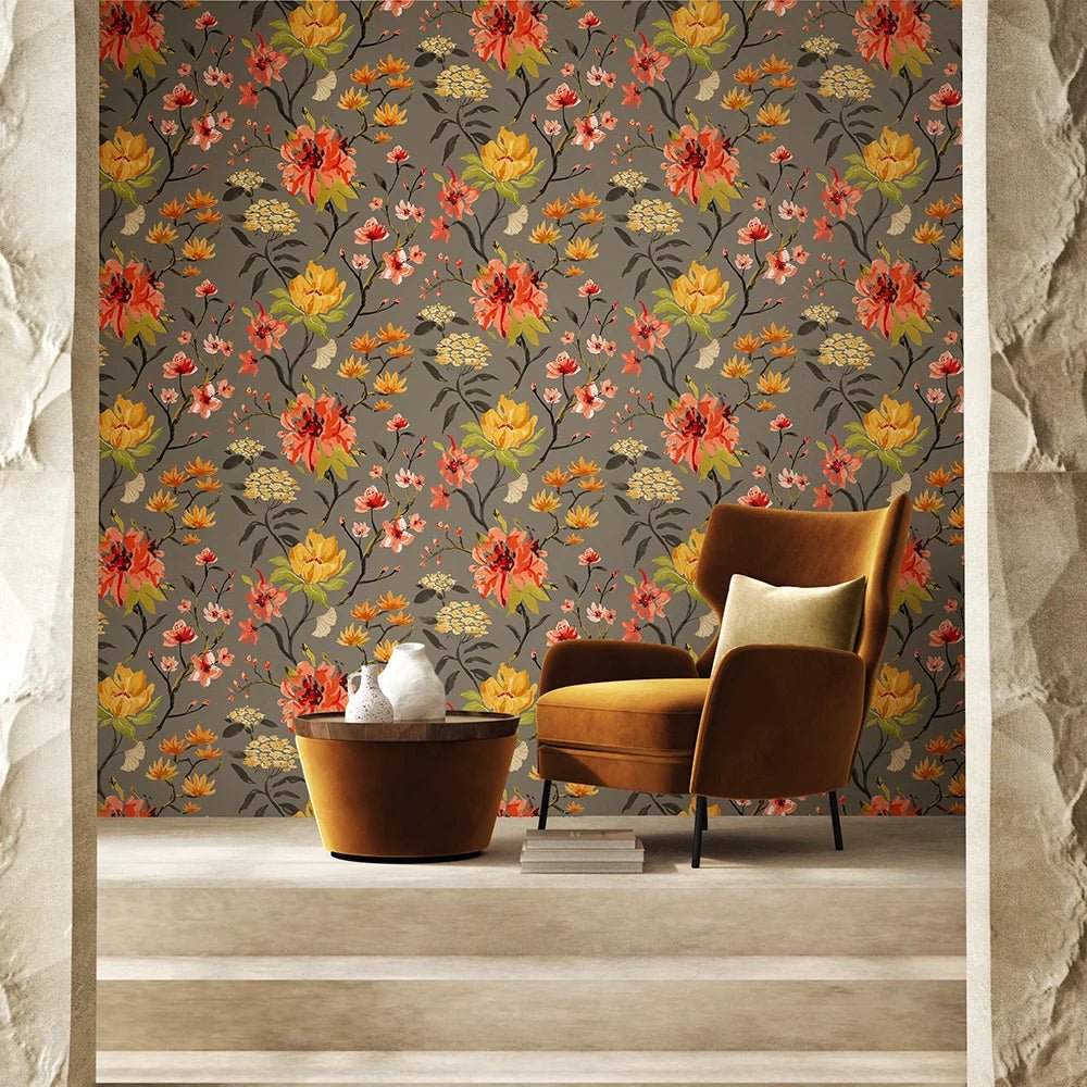 Saku Wallpaper - Spice Mix - Ohpopsi - HAN50151W - Premier Wallcovering