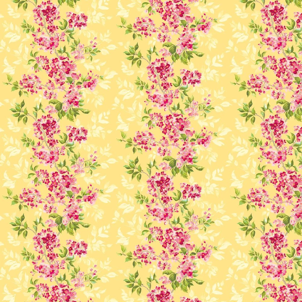 Sakura Wallpaper - Ruby & Buttercup - Ohpopsi - IKA50124W - Premier Wallcovering