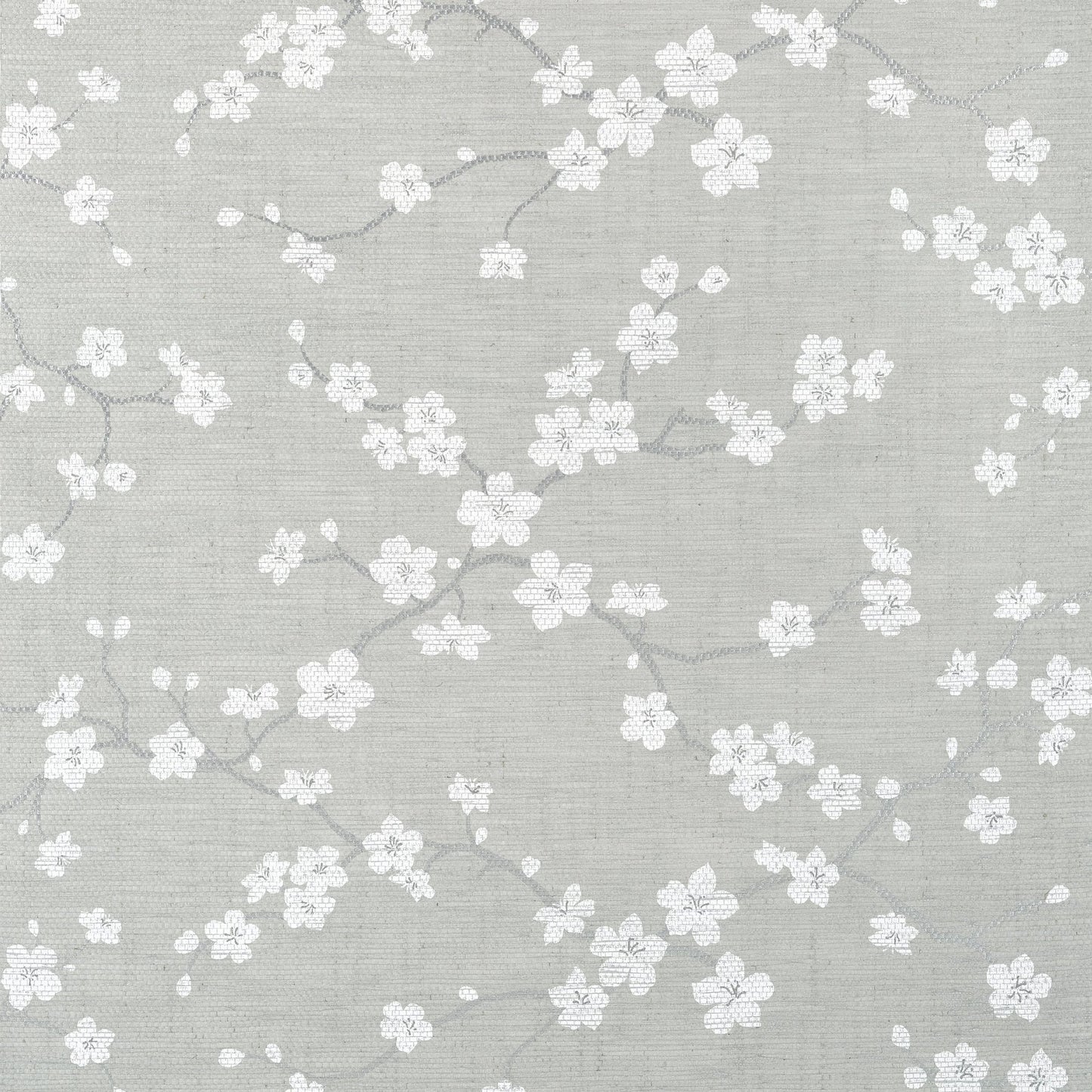 Sakura Wallpaper - Grey - Thibaut - T75515 - Premier Wallcovering