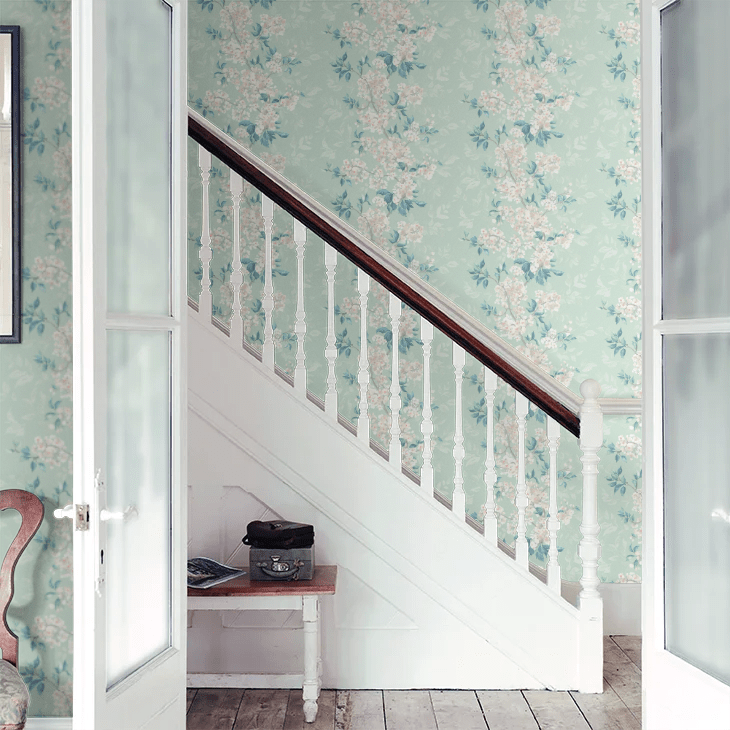 Sakura Wallpaper - Powder Puff - Ohpopsi - IKA50125W - Premier Wallcovering