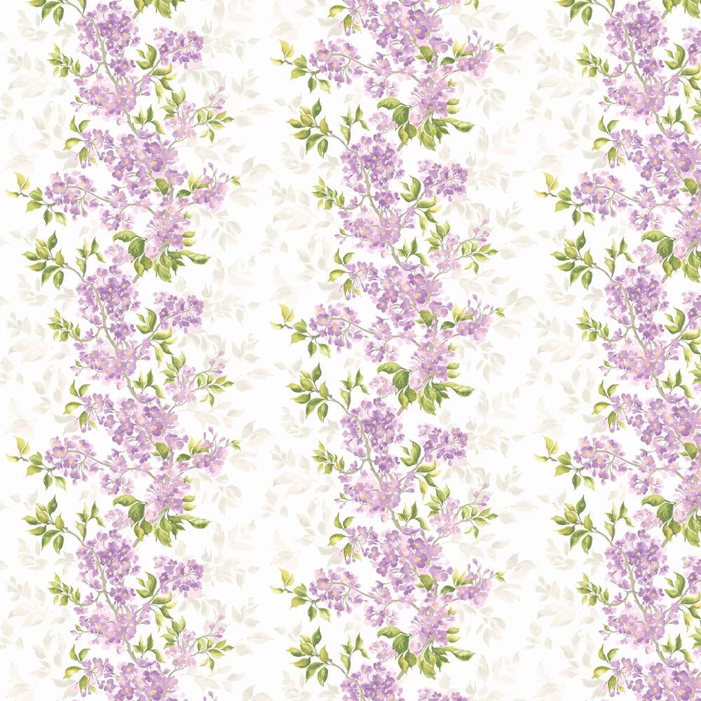 Sakura Wallpaper - Lilac - Ohpopsi - IKA50128W - Premier Wallcovering