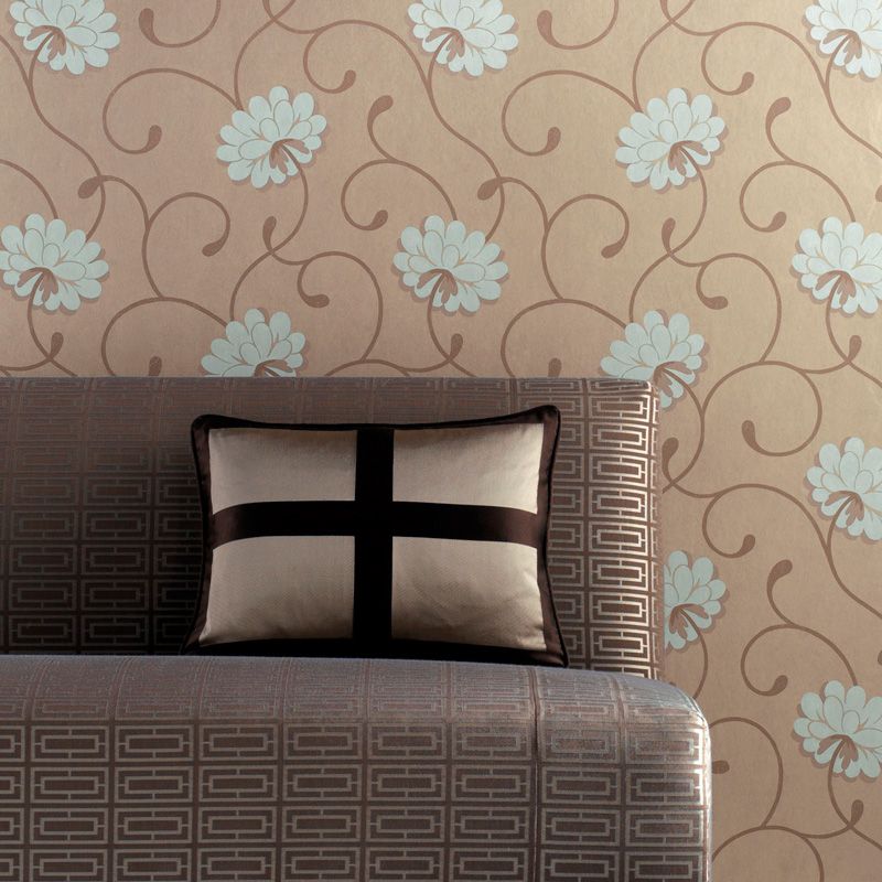 Salome Wallpaper - Grey - Osborne & Little - W5456-06 - Premier Wallcovering