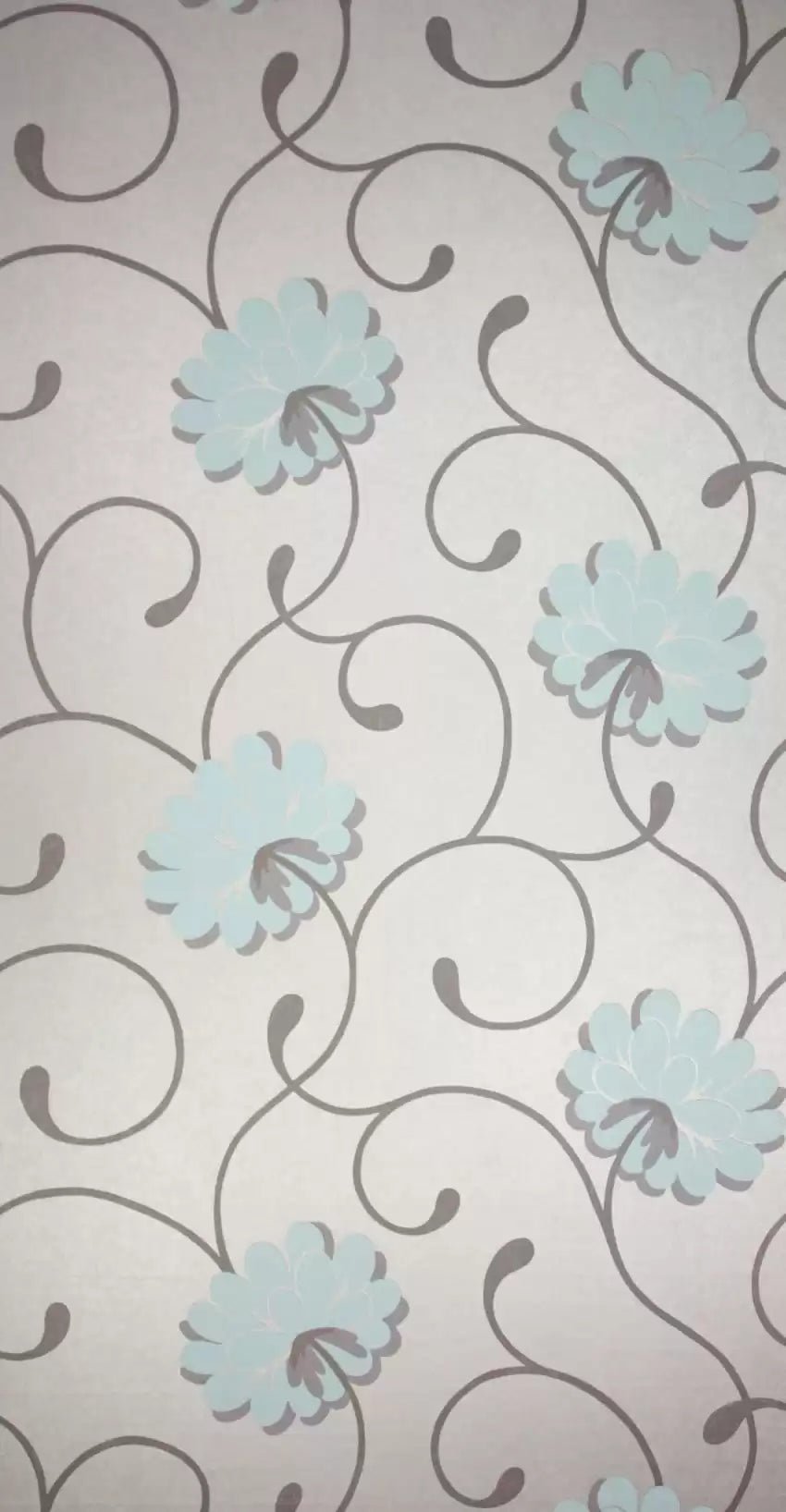 Salome Wallpaper - Teal - Osborne & Little - W5456-02 - Premier Wallcovering