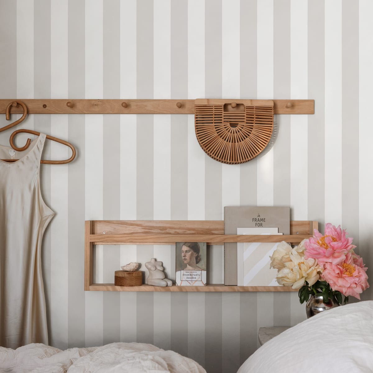 Sam Wallpaper - Clay - Sandberg - S10225 - Premier Wallcovering