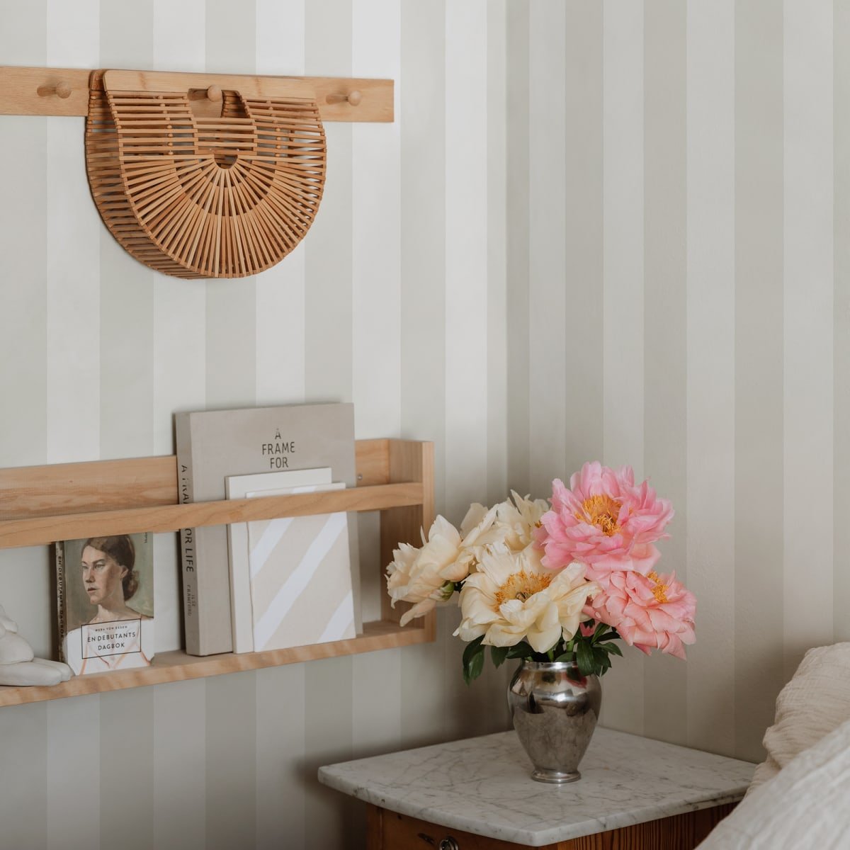 Sam Wallpaper - Sandstone - Sandberg - S10197 - Premier Wallcovering