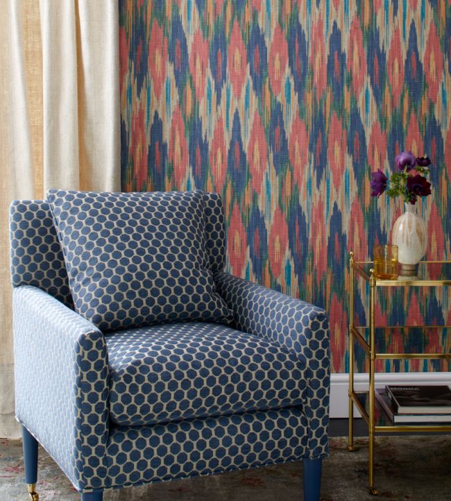 Samarkand Wallpaper - Mole - Madeaux - W3100 - 01 - Premier Wallcovering
