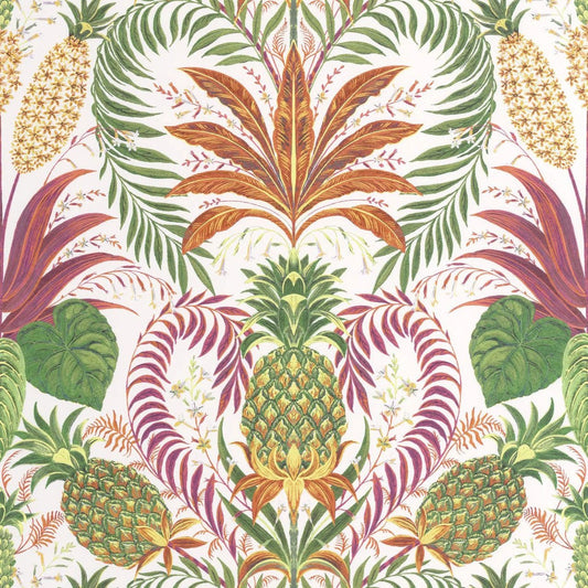 Samba Rio Wallpaper - Fuchsia - Casadeco - 201824497 - Premier Wallcovering