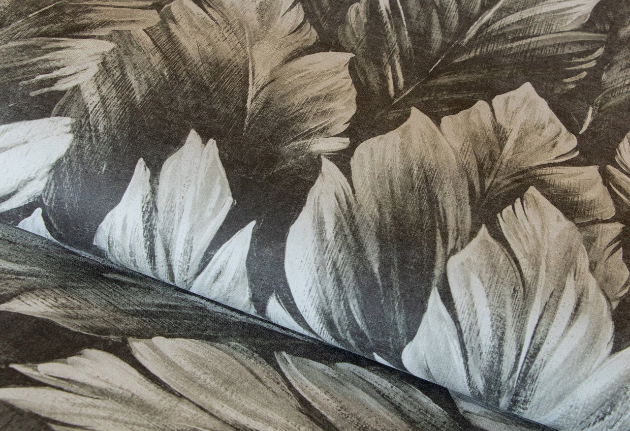 Samoa Tropical Wallpaper - Blackberry - Hohenberger - 26710 - Premier Wallcovering