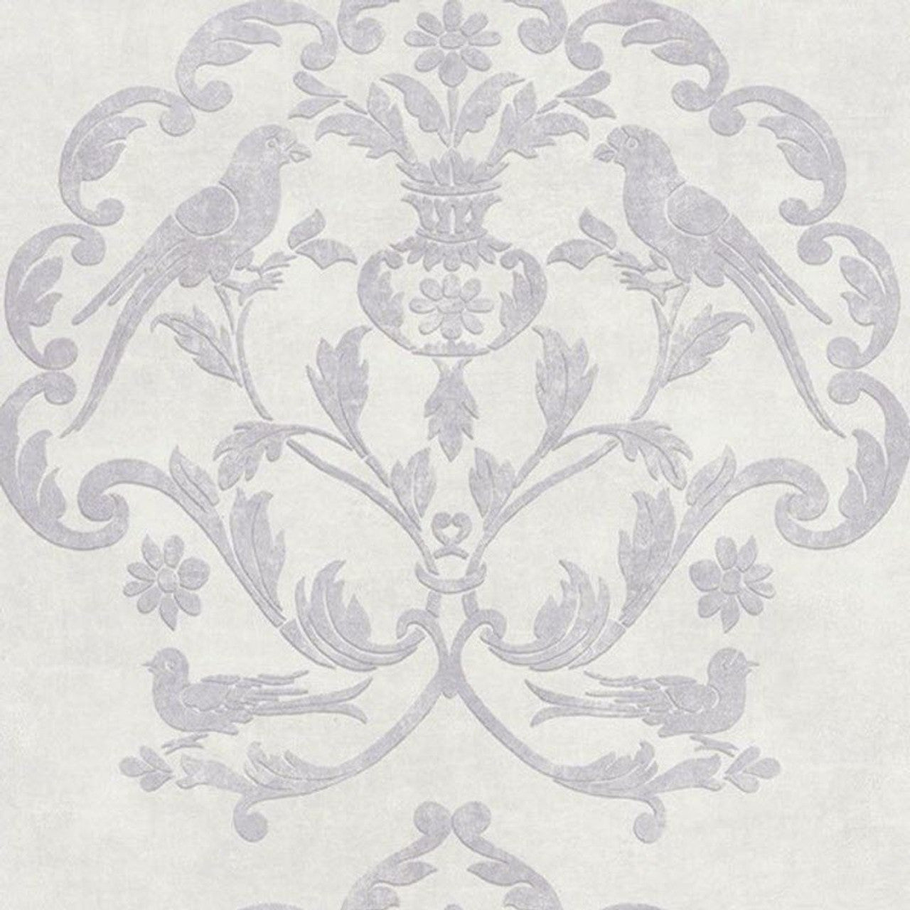 San Marco Palazzo Wallpaper - Gris And Blanc - Casadeco - 83610122 - Premier Wallcovering
